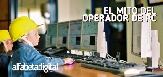 Portada para el artículo de mitos: el operador de pc
